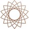 Ekena Millwork Eleanor Wood Fretwork Pierced Ceiling Medallion, Wood (Paint Grade), 38"OD x 14 5/8"ID x 3/8"T CMWP38X38X0375EAMF - alternate 1